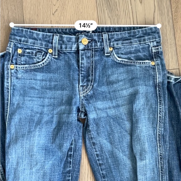 7 For All Mankind jeans sz 27 - Picture 6 of 8